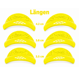 Mystery Lifting Curler (3 Paare) Farbe Neongelb