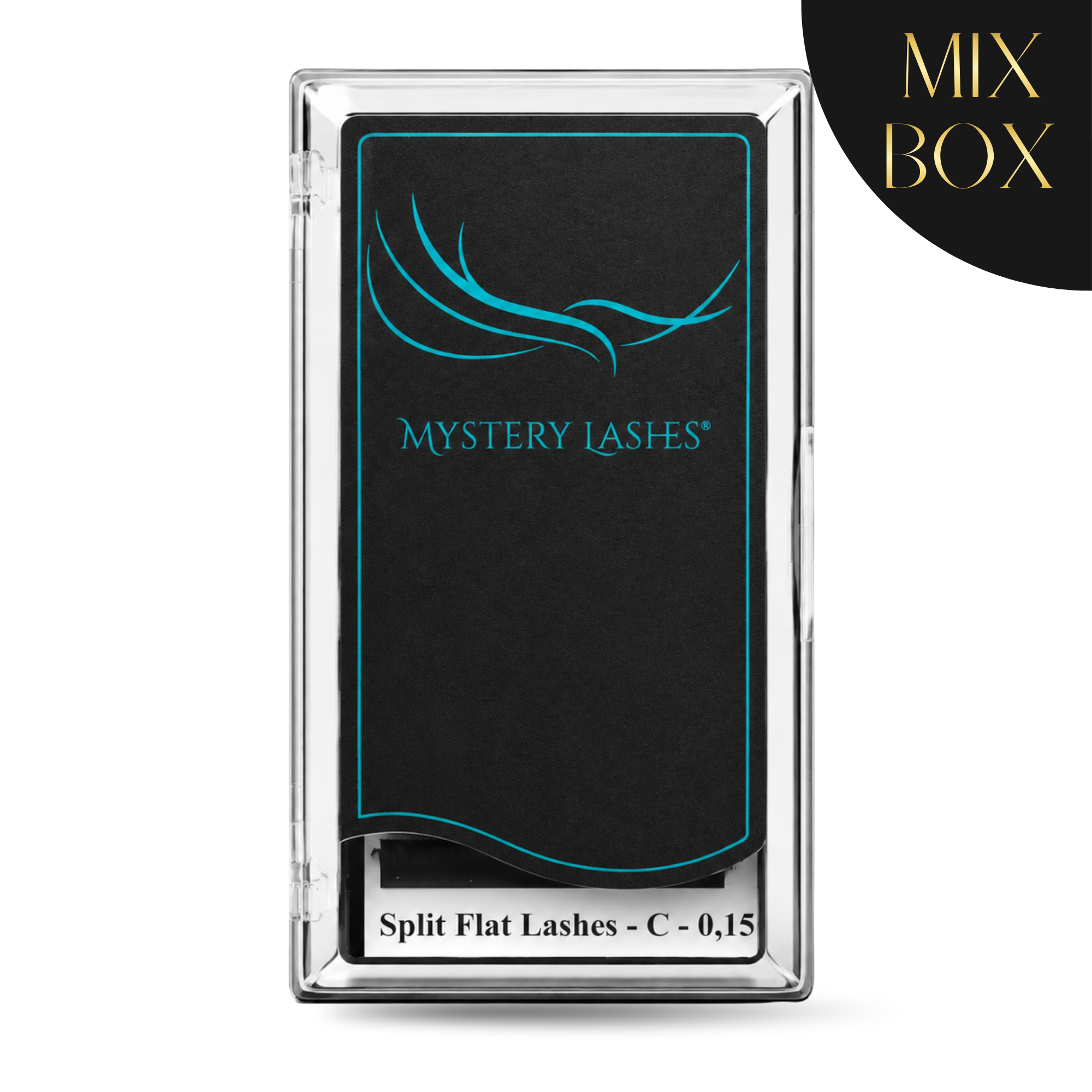 Split Flat Lashes Mixtrays