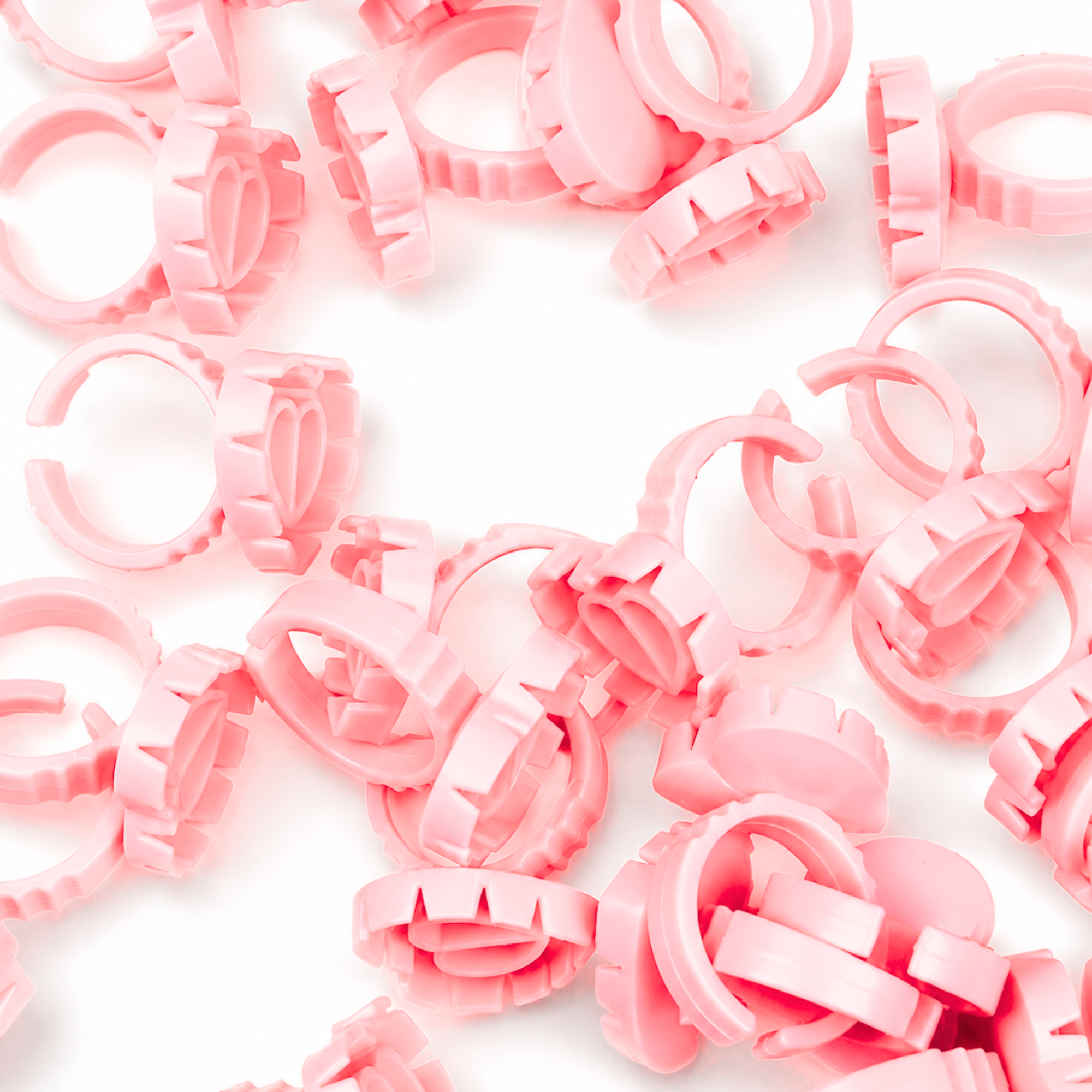 Kleber Ringe Rosa