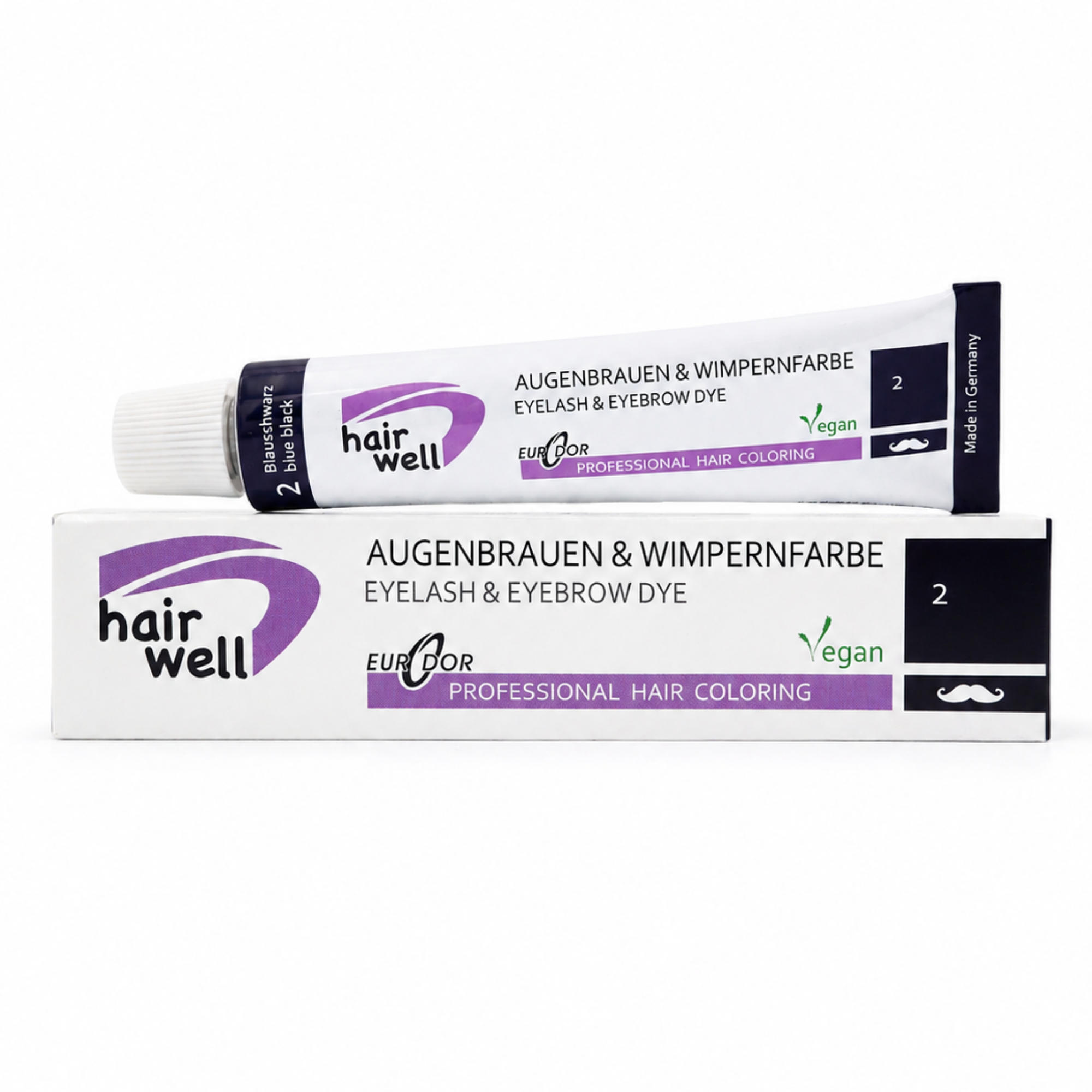 Augenbrauen und Wimpernfarbe Premium
