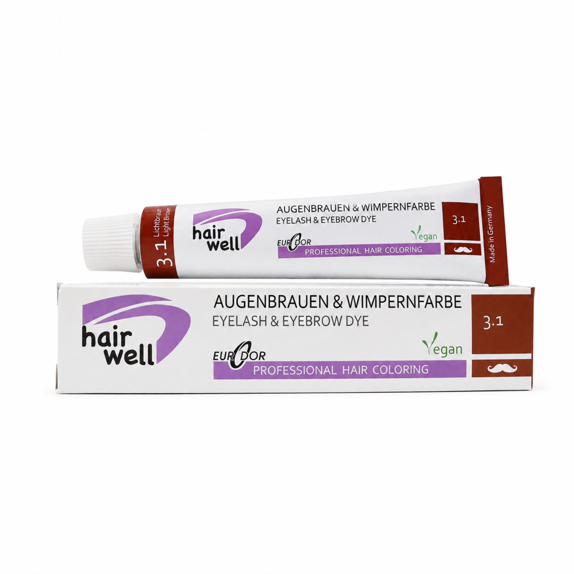 Augenbrauen und Wimpernfarbe Premium