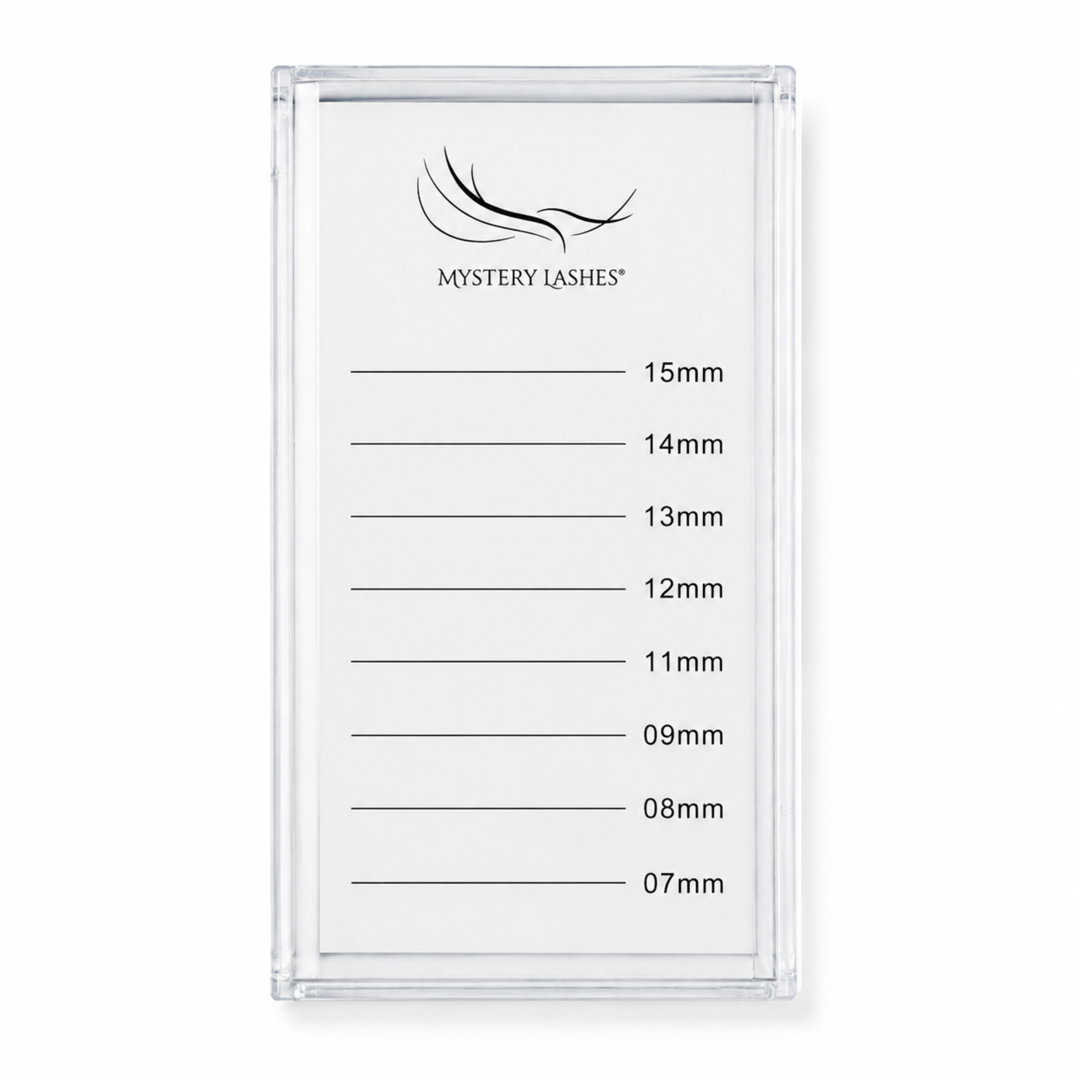 Wimperndisplay mit Deckel