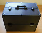 Großer Aluminium Kosmetikkoffer