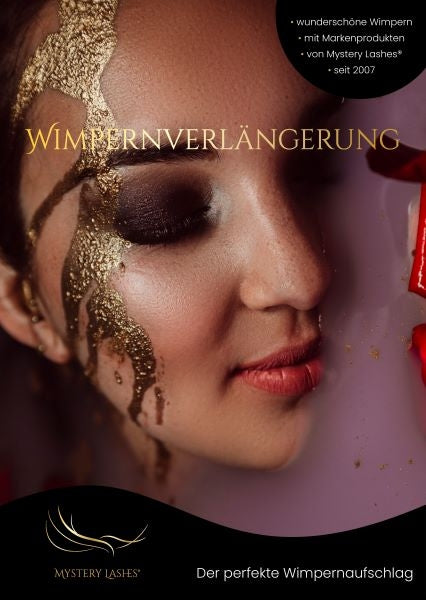 Poster Wimpernverlängerung