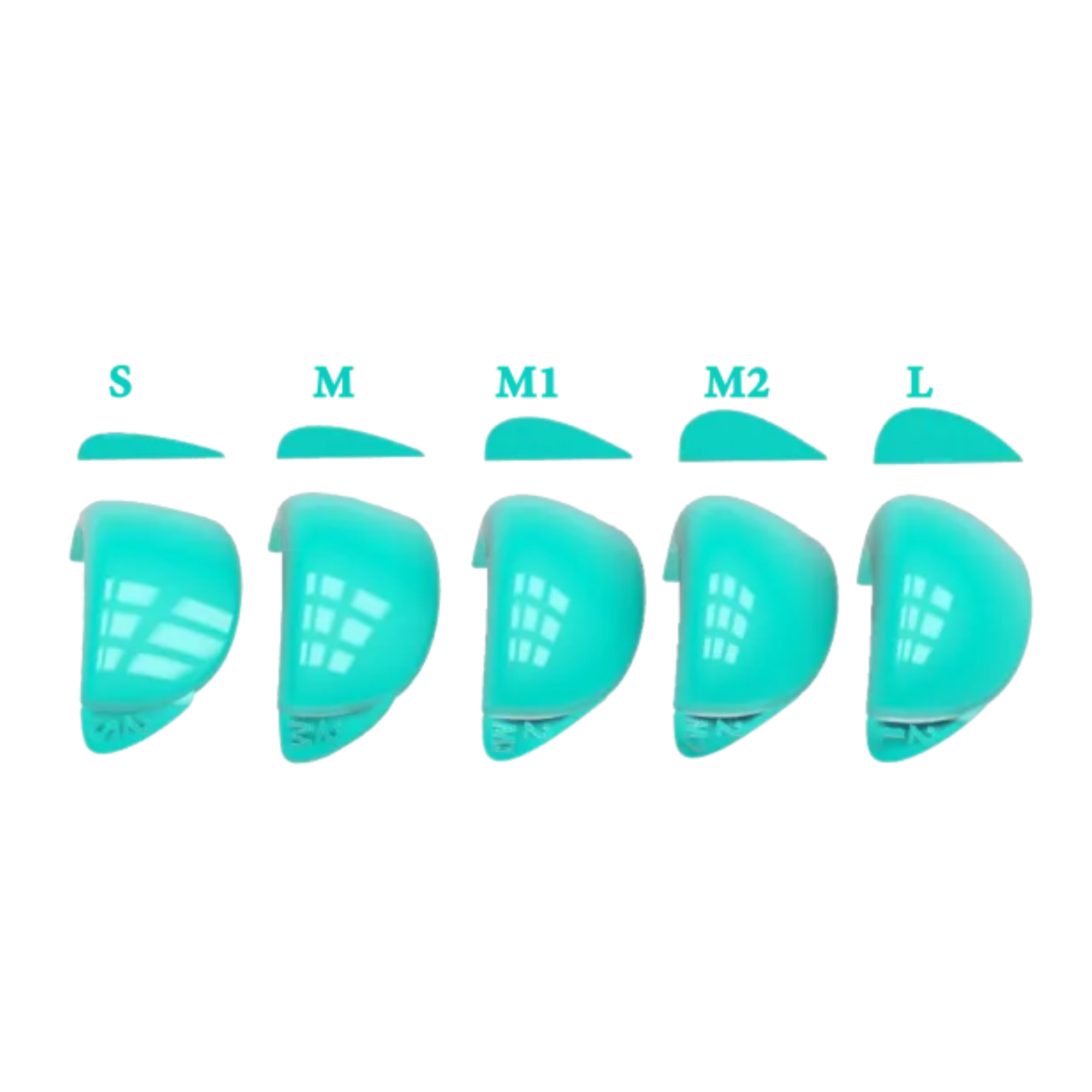 Mystery Lifting Curler (3 Paare) Farbe Mint / Grün
