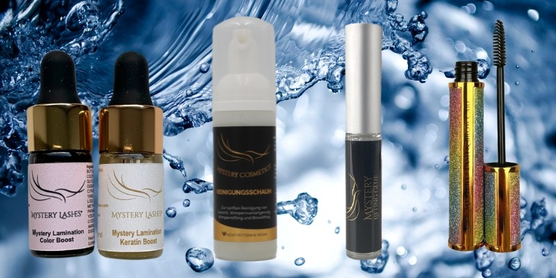 Flüssigkeiten für das Wimpernlifting