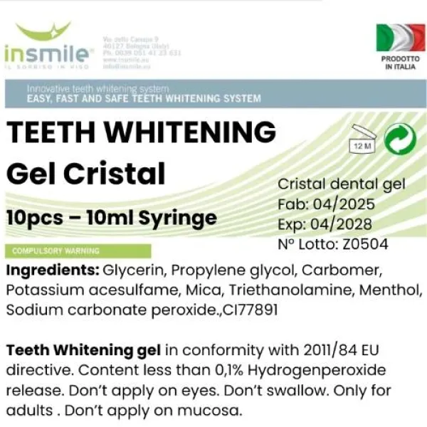 Bleaching Gel von Insmile Bleaching Gel von Insmile