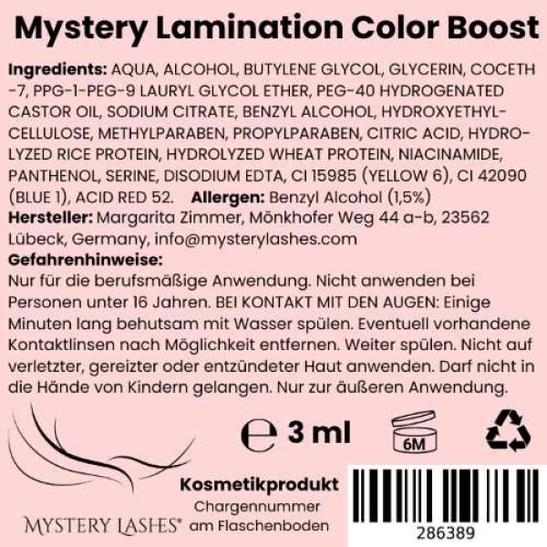 Mystery Lamination Color Boost