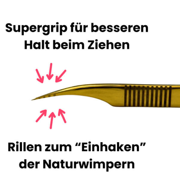 Separationspinzette mit Supergrip Beschichtung