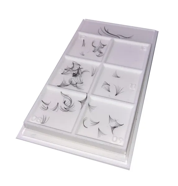 Wimperndisplay zur Aufbewahrung von losen Wimpernfächer