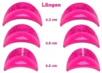 Mystery Lifting Curler (3 Paare) Farbe Pink